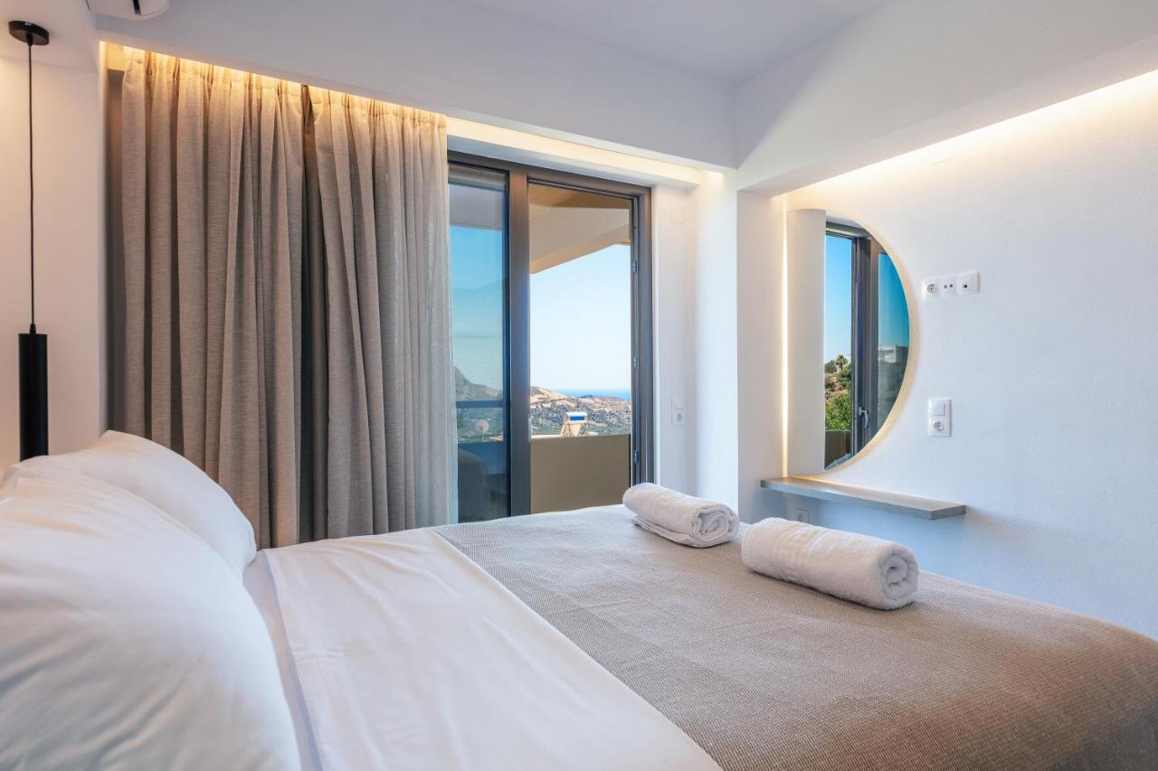 Villa Sigma Villa, Private Swimming Pool Garden, Panoramic Sunset Rethymno
